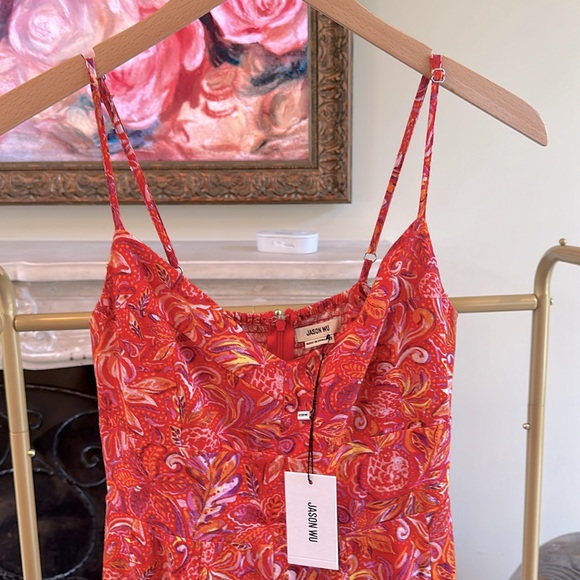 BNWT $425.00 Jason Wu Orange Sundress, XS - Picture 3 of 5